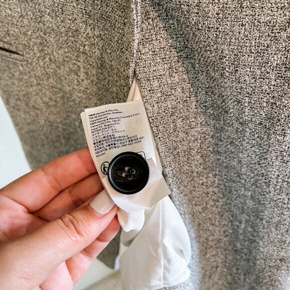 H&M Gathered Sleeves Jacket - Picture 5 of 6